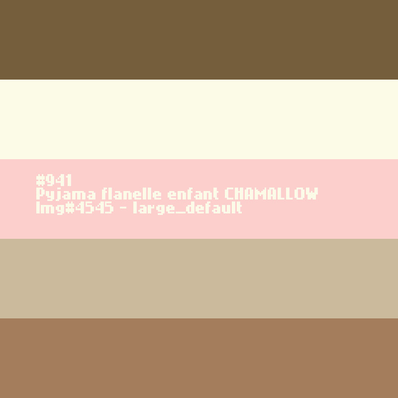 Pyjama flanelle enfant CHALOUPE