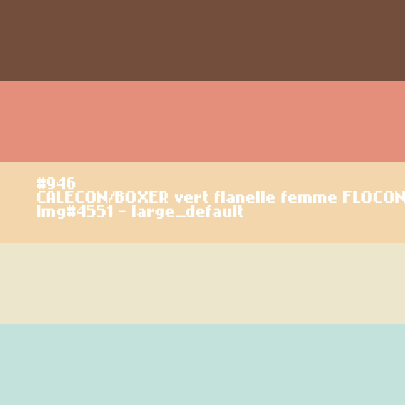 Groene Flanellen BOXERSHORT voor vrouwen FLOCONFORTABLE