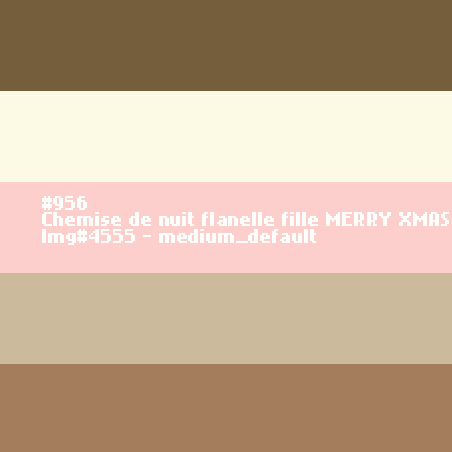 Flanellen nachthemd voor meisjes MERRY XMAS