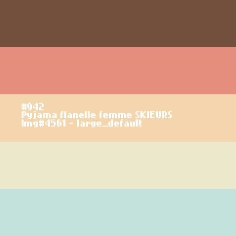 Pyjama flanelle femme SKIEURS