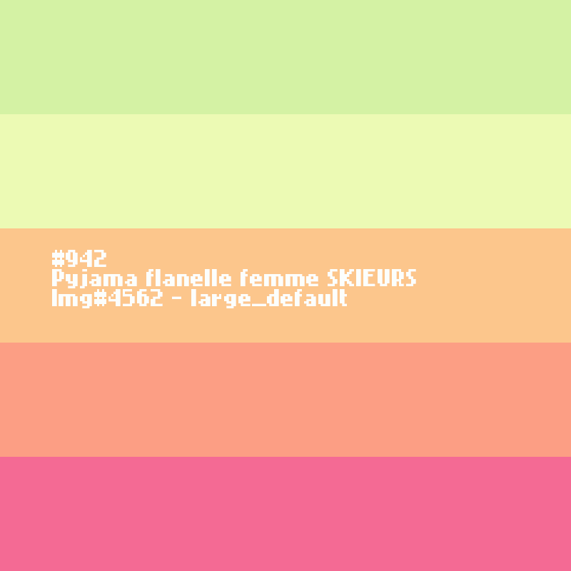 Pyjama flanelle femme SKIEURS