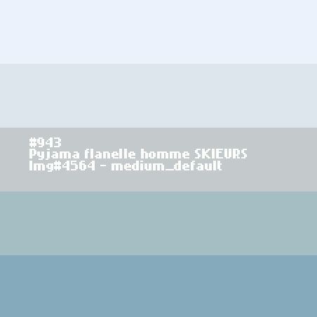 Flanellen pyjama voor Mannen SKIËRS