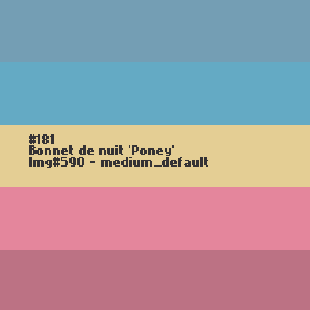 PYJAMA HOMME PILOU 'Poney'